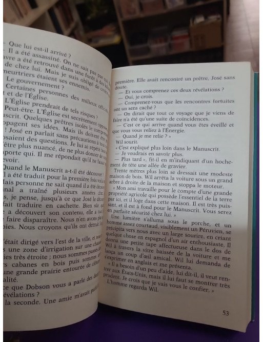 La prophétie des Andes – Et si les coïncidences révélaient le sens de la vie ? – James Redfield