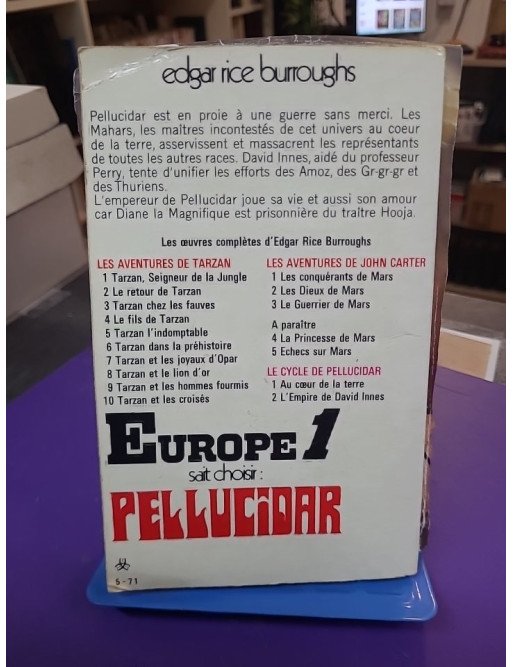 Pellucidar – L’Empire de David Innes – Edgar Rice Burroughs