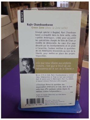 Green Zone (Dans la zone verte) – Rajiv Chandrasekaran