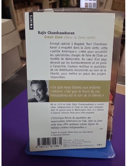 Green Zone (Dans la zone verte) – Rajiv Chandrasekaran