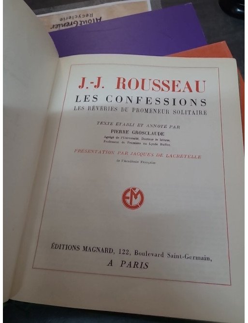 Les Cinq Livres de Rabelais Tome 1 (vendu en lot avec le Tome 2) - François Rabelais