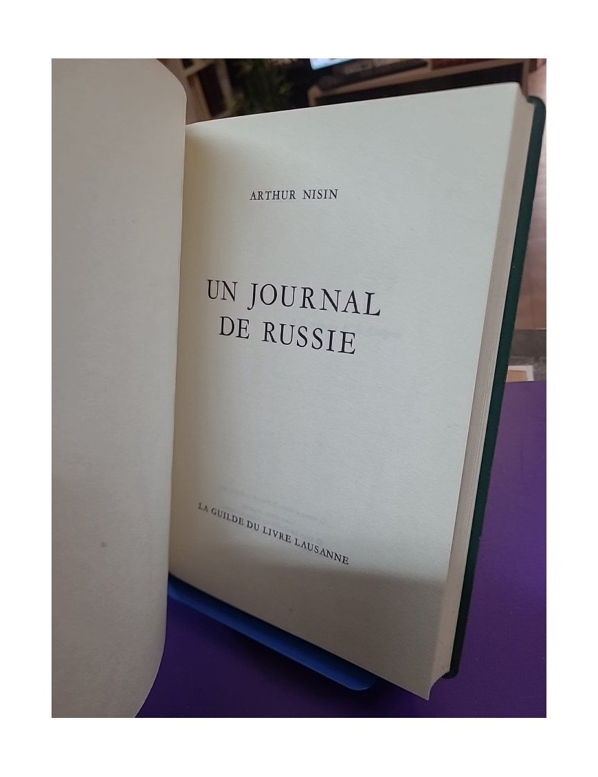 Journal de Russie - Arthur Nisin