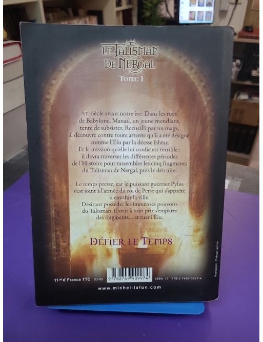 Le talisman de Nergal – Tome 1 : L'Élu de Babylone – Hervé Gagnon