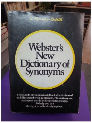 Webster's New Dictionary of Synonyms – Merriam-Webster