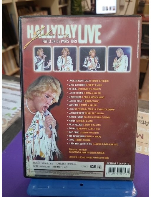 Johnny Hallyday - Live Pavillon de Paris 1979 (DVD)