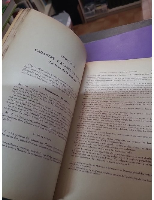 Le cadastre et l'impôt foncier – Th. Dreux