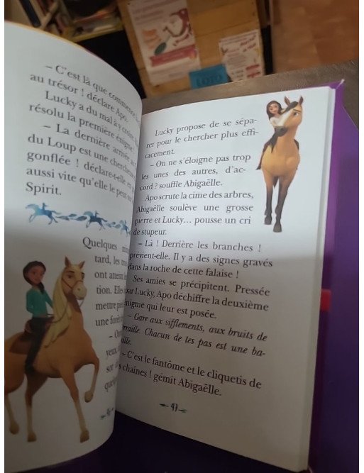 Spirit - Au Galop En Toute Liberté - Tome 3 - La Chasse Au Trésor - Christelle Chatel