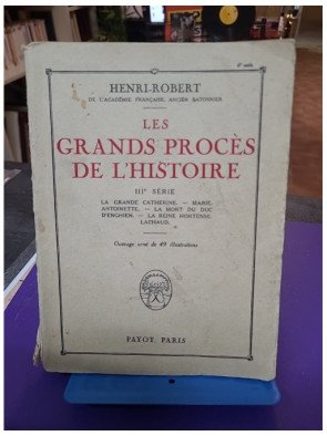 Les Grands Procès de l'Histoire d'Angleterre - Soulié Maurice
