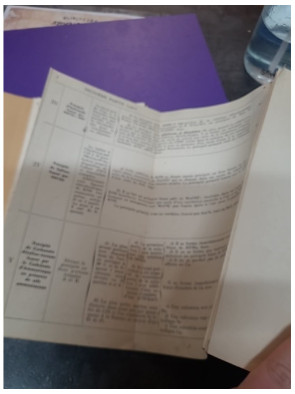 Tableaux d’analyse minérale qualitative - Certificats d’étude PCB SPCN (1942)
