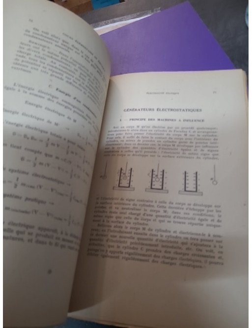 Cours élémentaire de Physique Tome 1 : Pesanteur, pression, chaleur, énergie, optique géométrique – J. Arthur