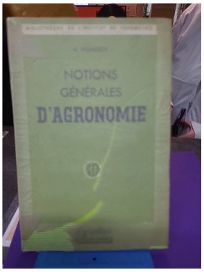Notions Générales d'Agronomie