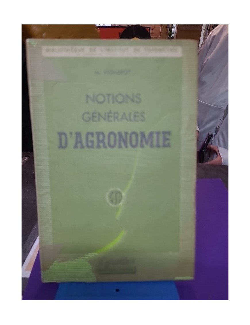Notions Générales d'Agronomie