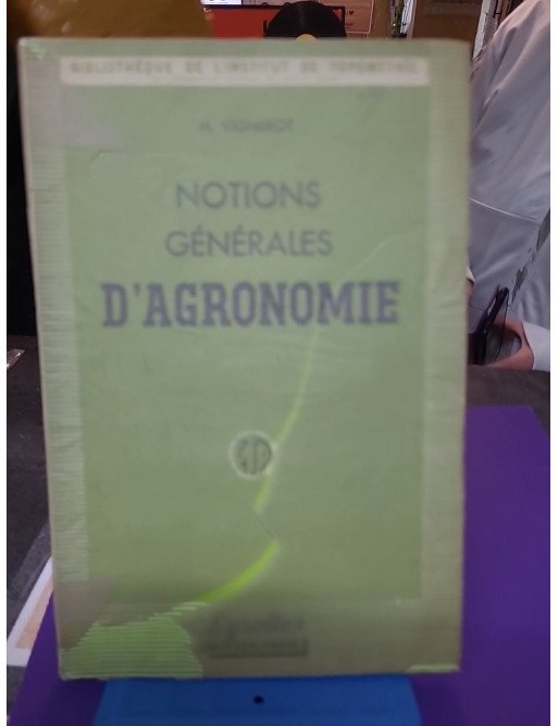 Notions Générales d'Agronomie