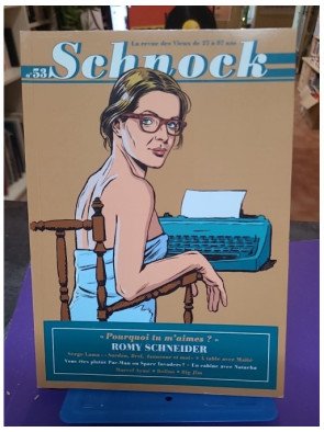 Schnock n°53 – Romy Schneider – La Revue Schnock