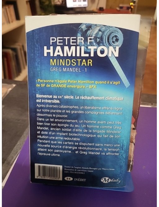 Greg Mandel, Tome 1 - Mindstar - Peter F. Hamilton
