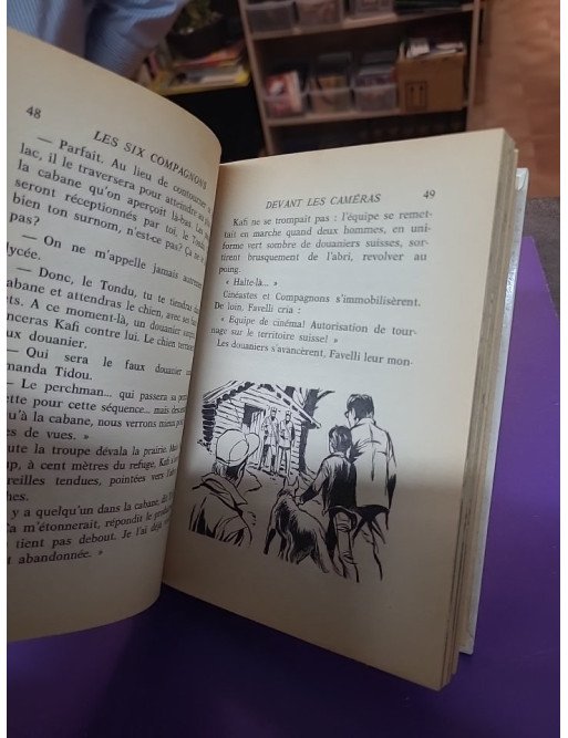 Les Six compagnons devant les caméras - Paul-Jacques Bonzon