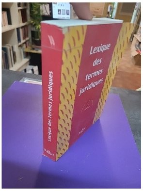 Lexique des termes juridiques 2005