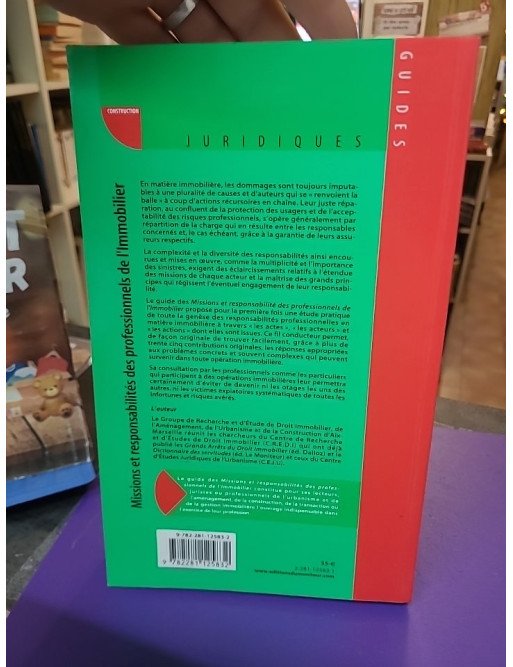 Missions et responsabilités des professionnels de l'immobilier