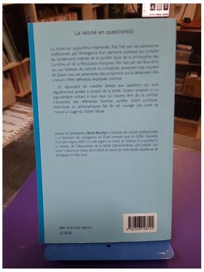 La laïcité en question(s) par Gérard Bouchet (L'Harmattan, 2018)