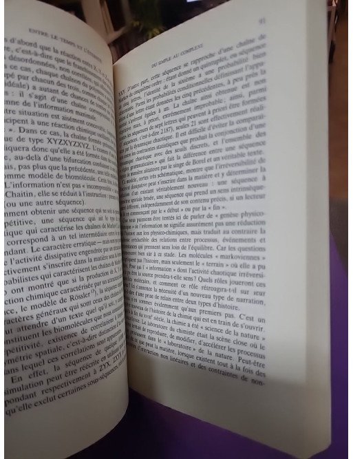 Entre le temps et l'éternité - Ilya Prigogine, Isabelle Stengers