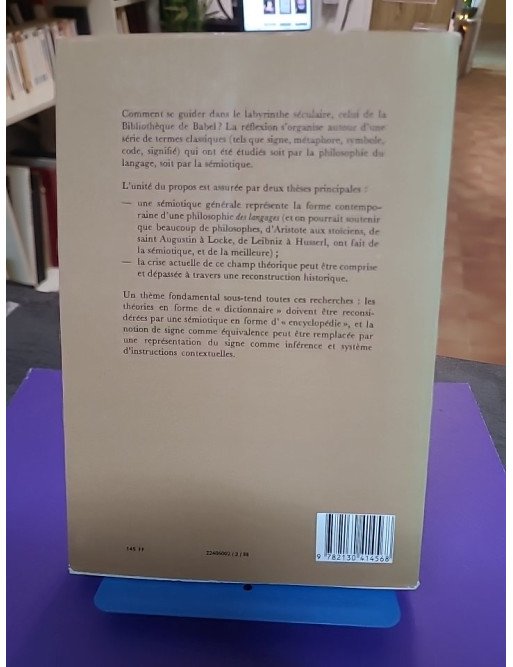 Sémiotique et philosophie du langage - Umberto Eco