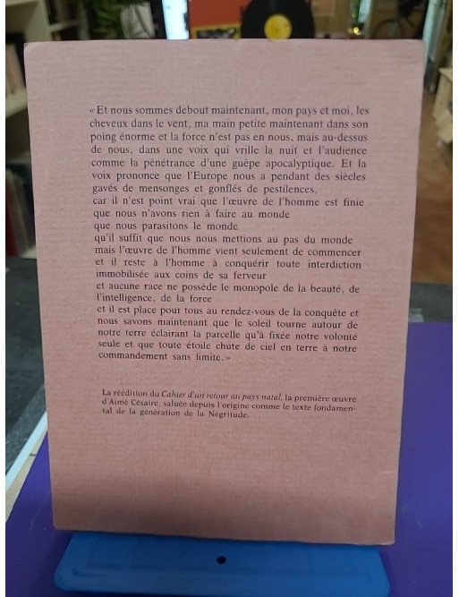 Cahier d'un retour au pays natal - Aimé Césaire