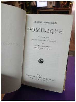 Dominique - Eugène Fromentin