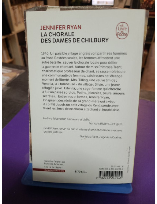 La Chorale des dames de Chilbury – Jennifer Ryan