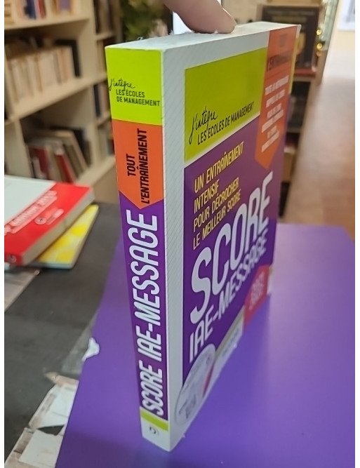 Score IAE-Message – Tout l'entraînement (Édition 2021-2022)