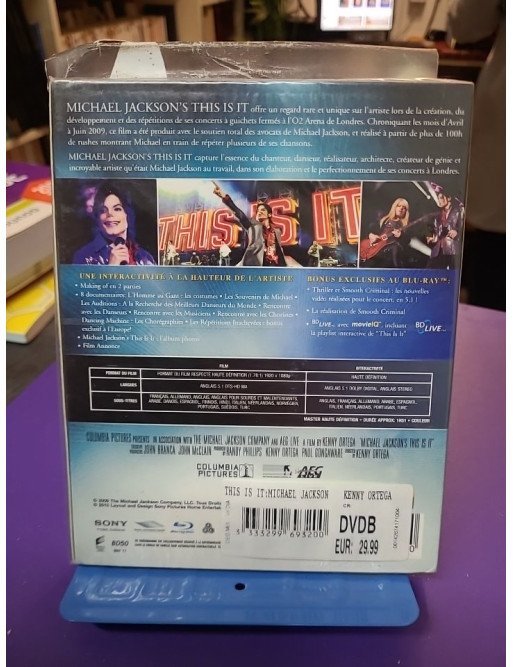 Michael Jackson's This Is It (DVD) Blu-Ray