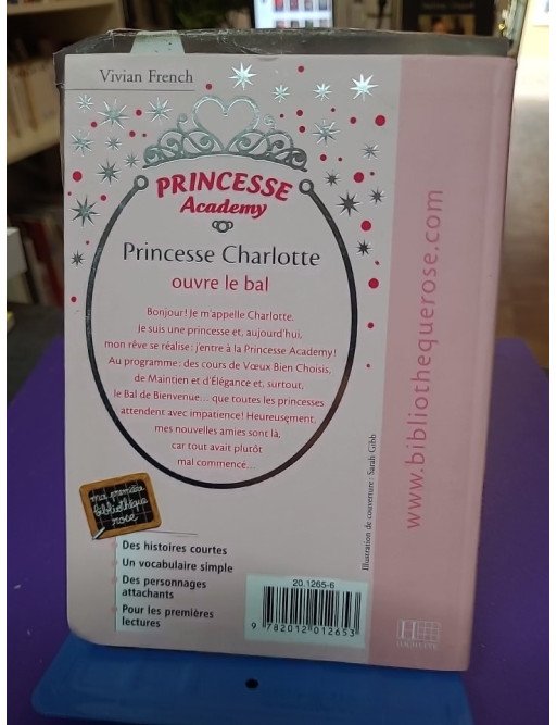 Princesse Academy Tome 1 – Princesse Charlotte ouvre le bal – Vivian French