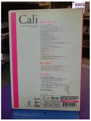 Cali - Plein de vie (DVD)