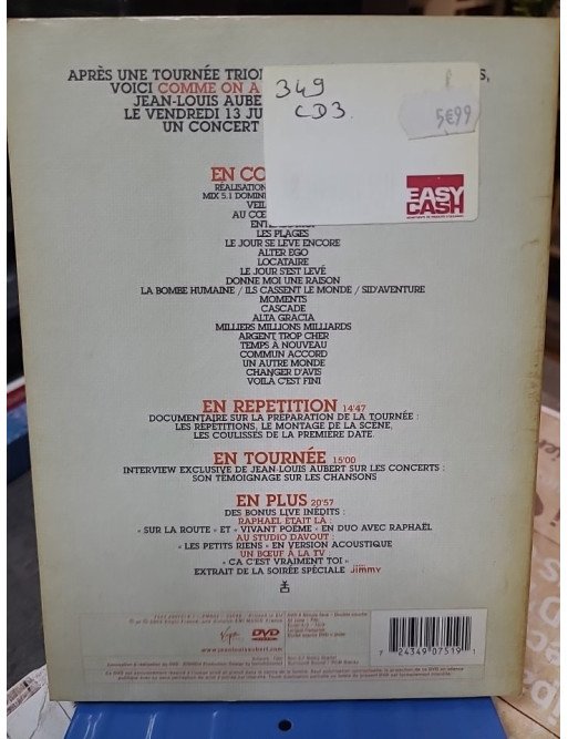 Jean-Louis Aubert - Comme on a fait (DVD)