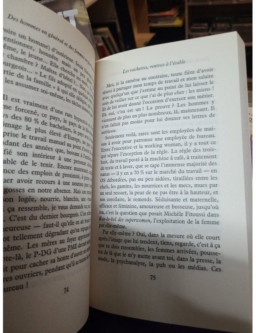 Des hommes en général et des femmes en particulier