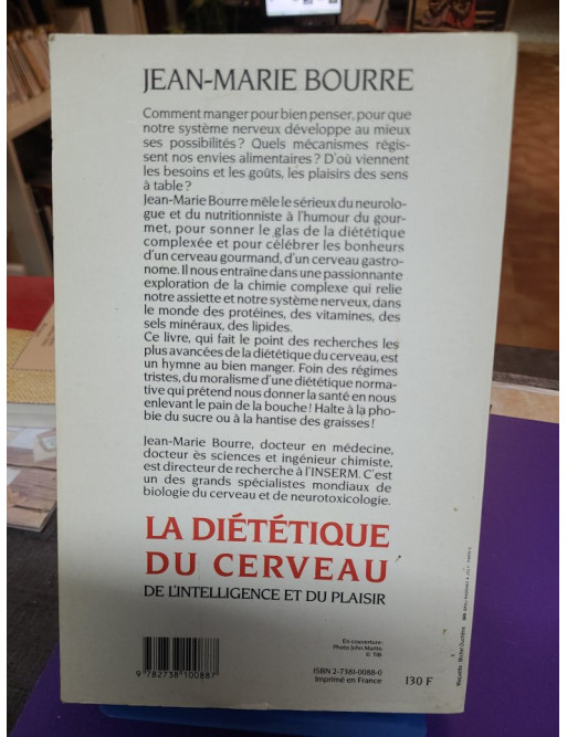 La Diététique du cerveau, de l'intelligence et du plaisir