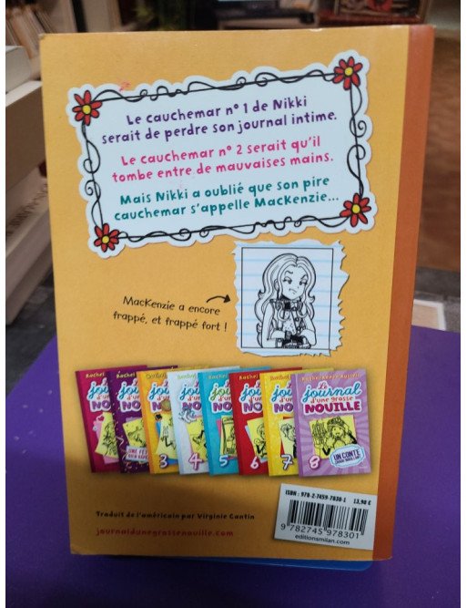 Le journal d'une grosse nouille, Tome 09 - Une rivale très piquante