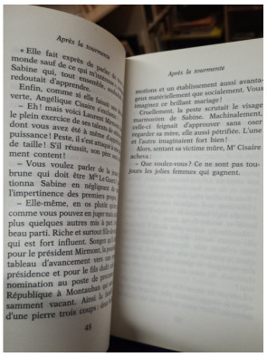 Après la Tourmente