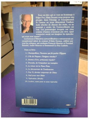 Histoires extraordinaires