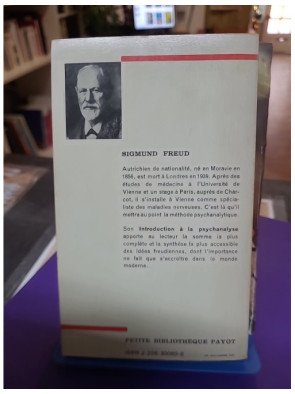 Introduction à la psychanalyse – Sigmund Freud