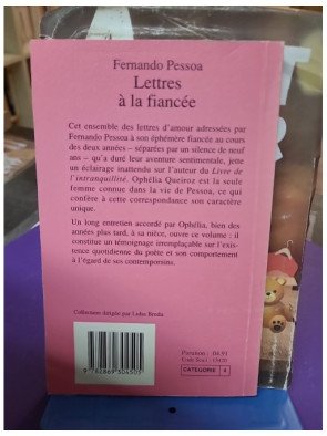 Lettres à la fiancée – Fernando Pessoa