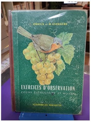 Exercices d'observation. Cours élémentaire et moyen