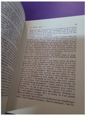 Journal d'un prêtre en Algérie – Oran 1961-1962 – R.P. de Laparre