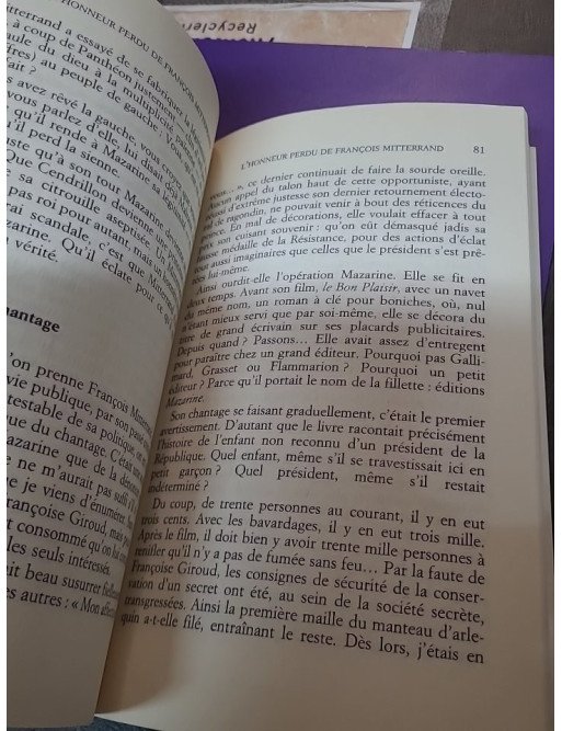 L'honneur perdu de François Mitterrand – Jean-Edern Hallier