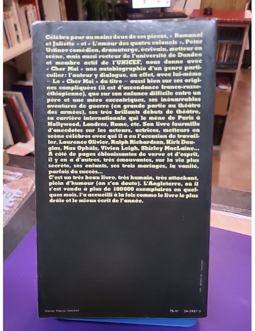 Cher moi – Peter Ustinov