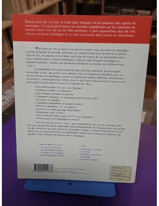 La randonnée en montagne – Catherine Elzière