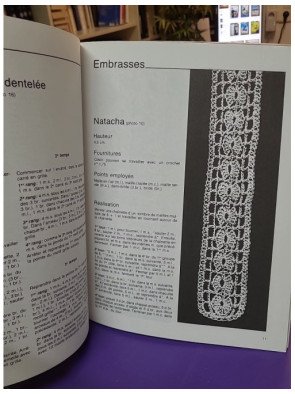 Rideaux au crochet – Brise-brise, embrases, bandeaux – Sylvette Raisonnier