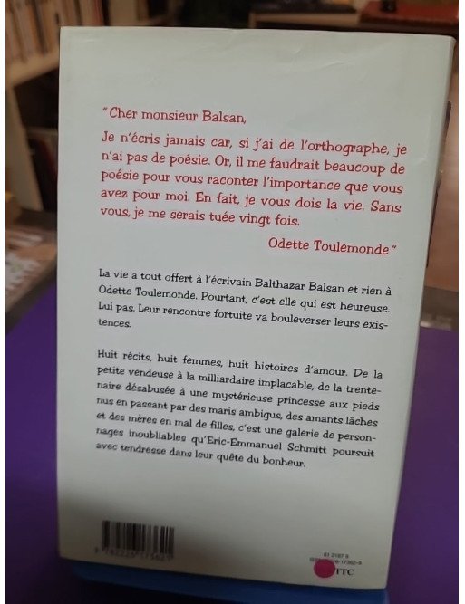 Odette Toulemonde et autres histoires - Éric-Emmanuel Schmitt