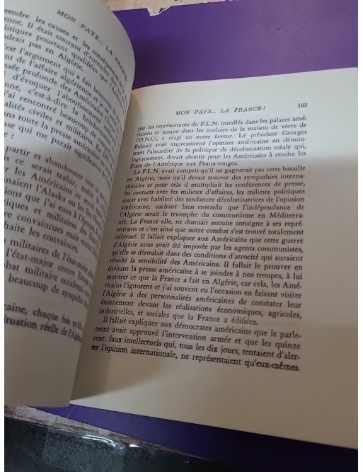 Mon Pays, la France – Bachaga Boualam