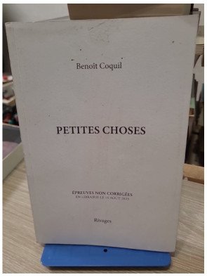 Petites choses – Benoît Coquil