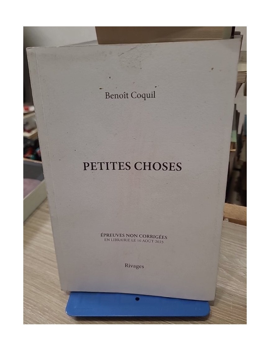 Petites choses – Benoît Coquil